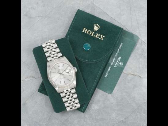 劳力士 (Rolex) Datejust 36 Argento Jubilee Silver Lining Dial - Rolex Service  16234